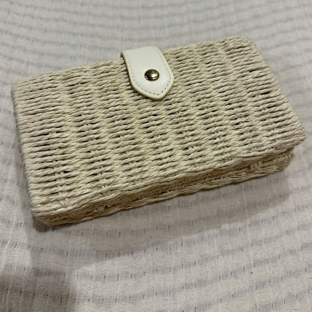 Wicker clutch, shoulder bag, or cross body
